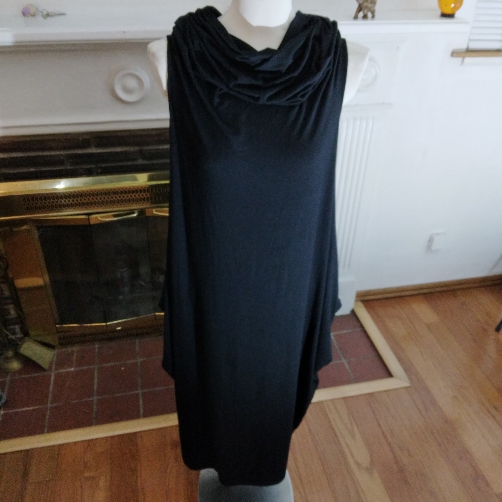M)CozyUSA Cowl Neck Sleeveless Maxi Dress